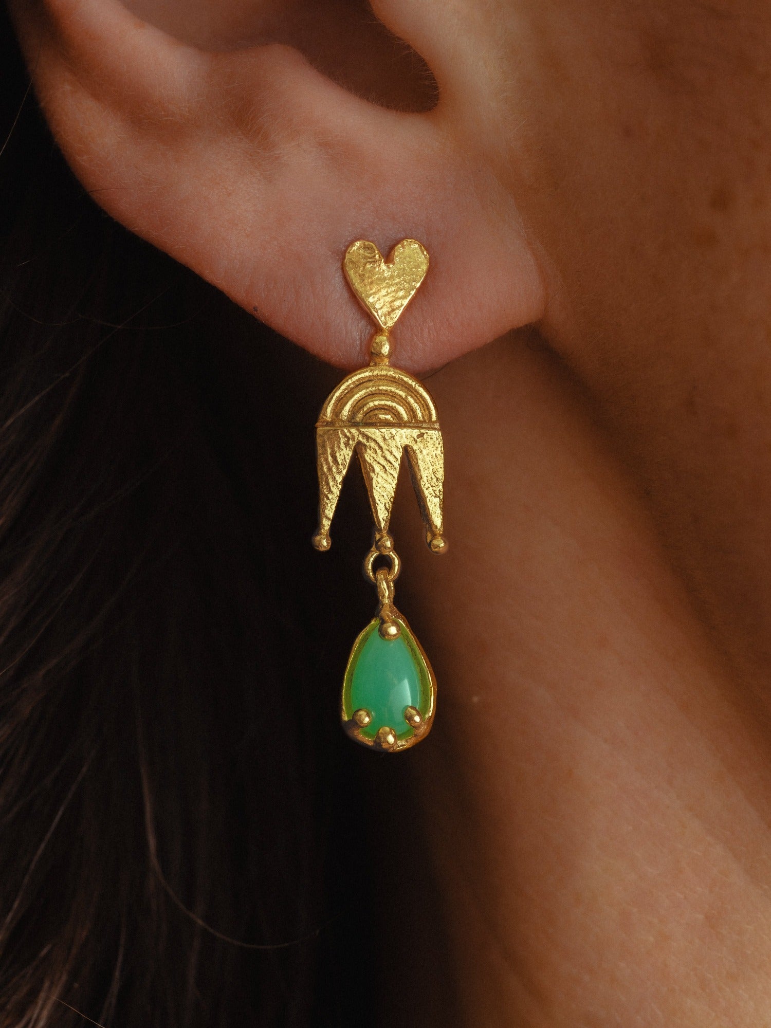 The Bauhaus Circus Earrings