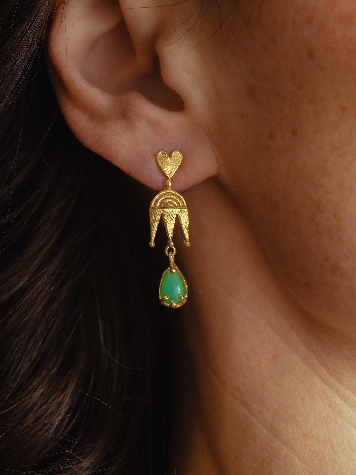 The Bauhaus Circus Earrings