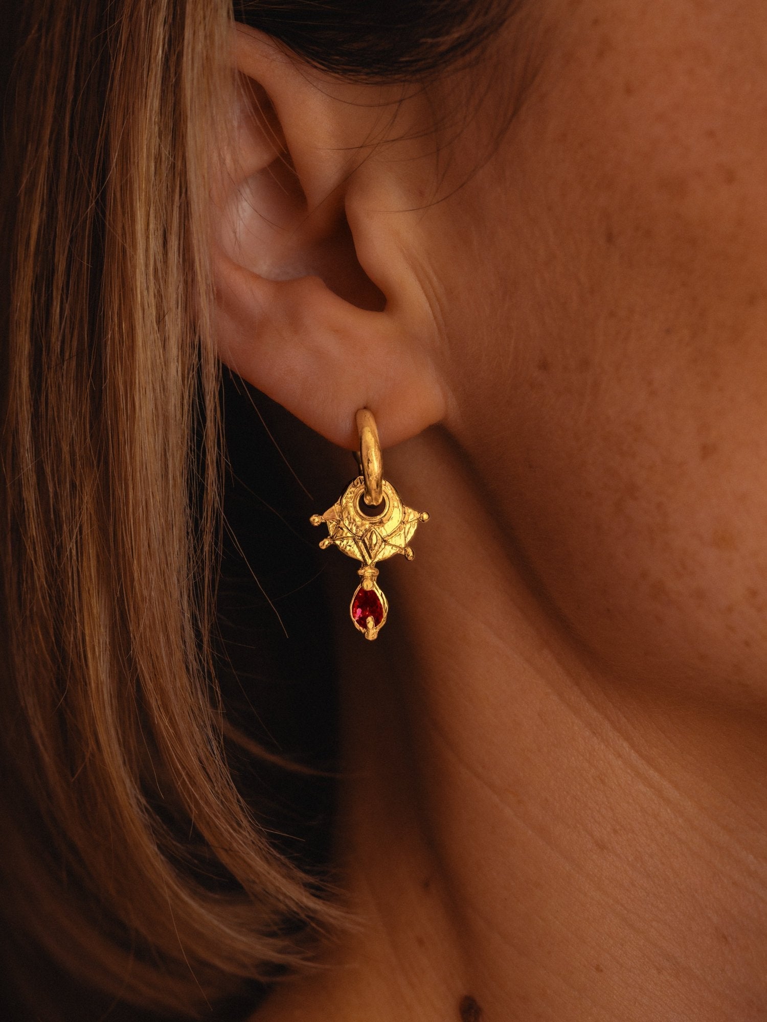 The Ruby Woo Harlequin Hoops