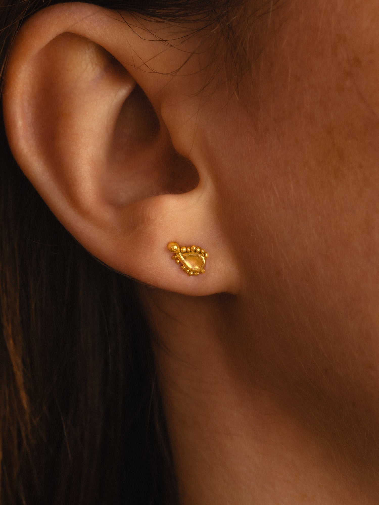 The Paisley Fall Stud Set