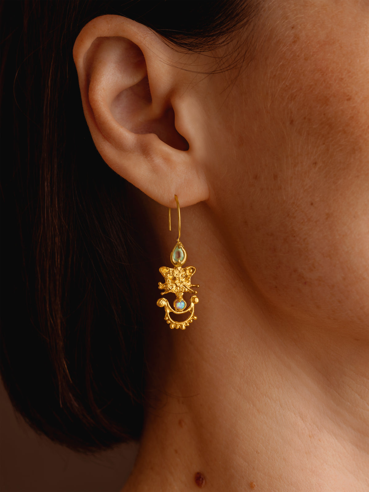 The Leopard's Whiskers Earrings
