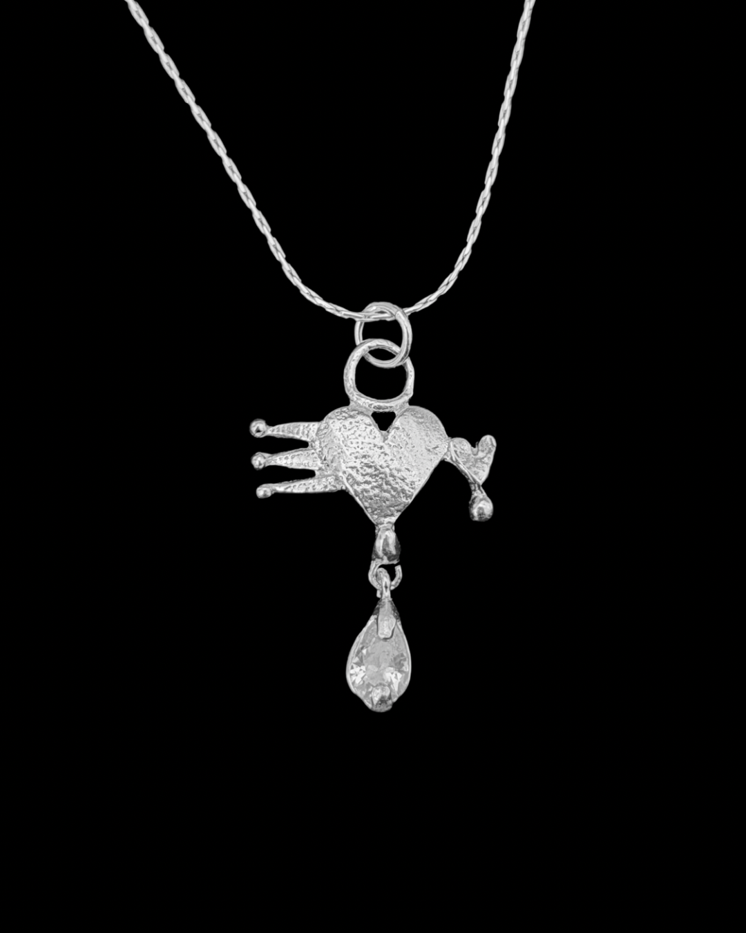 The Léon Heart Chain - Silver